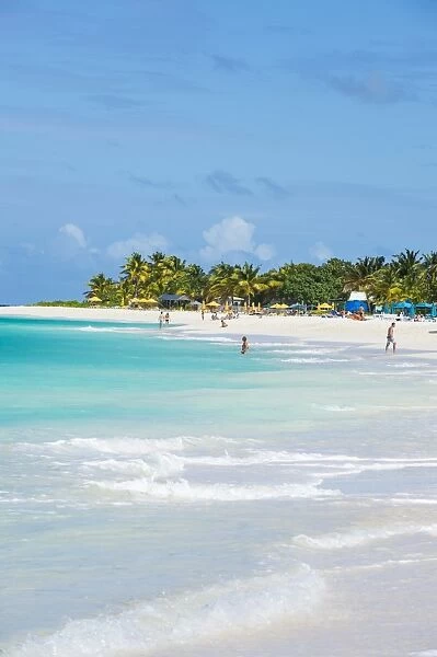 World class Shoal Bay East beach, Anguilla, British Oversea territory, West Indies