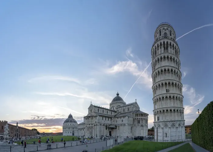 Framed Print : The world famous Piazza dei Miracoli with the Baptistery