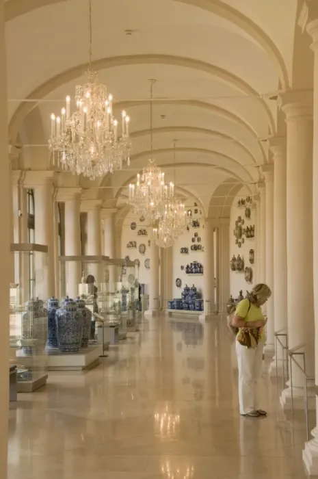 Framed Print : World famous porcelain collection in the Zwinger, Dresden, Saxony, Germany, Europe Framed Print : World famous porcelain collection in the Zwinger, Dresden, Saxony, Germany, Europe