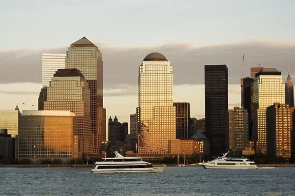 World Financial Center buildings and Lower Manhattan