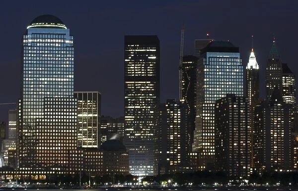 World Financial Center buildings and Lower Manhattan