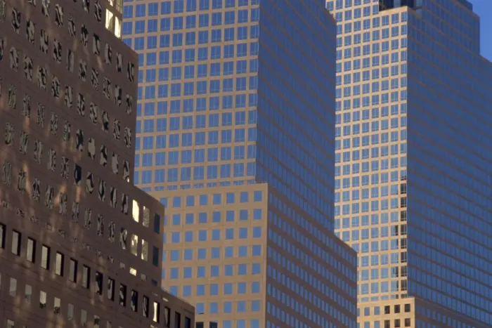 Framed Print : Detail of the World Financial Centre Framed Print : Detail of the World Financial Centre