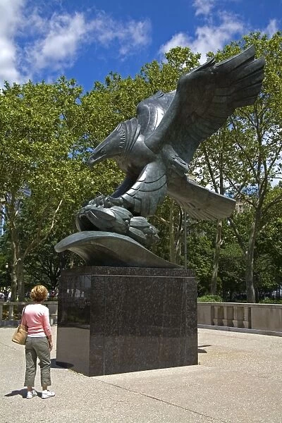 World War Two Monument at Battery Park