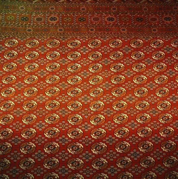 Worlds largest carpet, Exhibition of Economic Achievements, Ashkabad