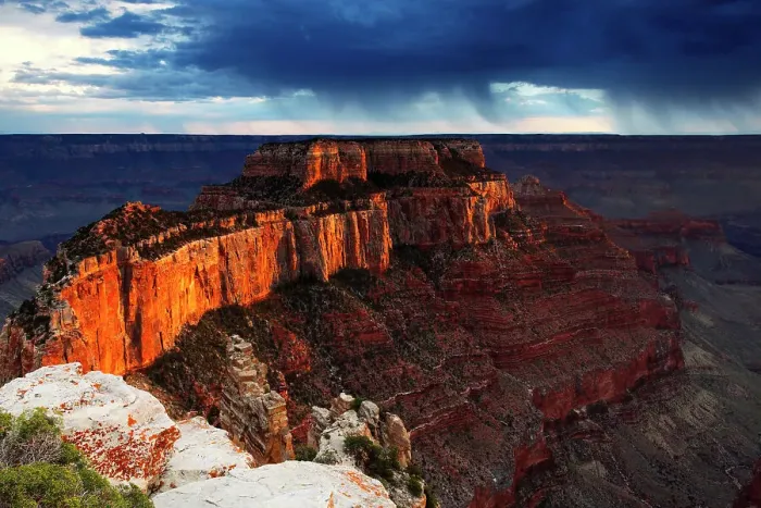 Framed Print : Wotan's Throne from Cape Royal, north rim, Grand Canyon, Arizona, United States of America, North America Framed Print : Wotan's Throne from Cape Royal, north rim, Grand Canyon, Arizona, United States of America, North America
