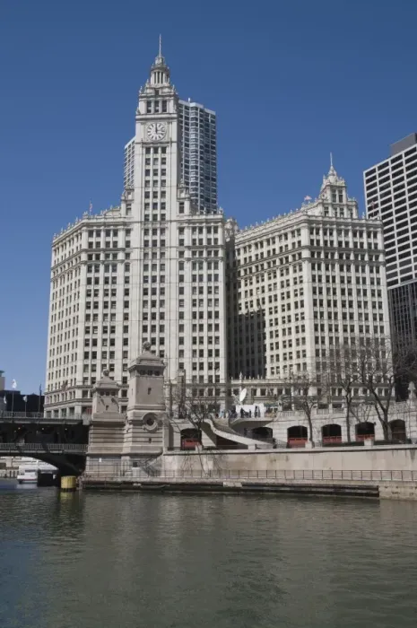 Framed Print : The Wrigley Building, Chicago, Illinois, United States of America, North America