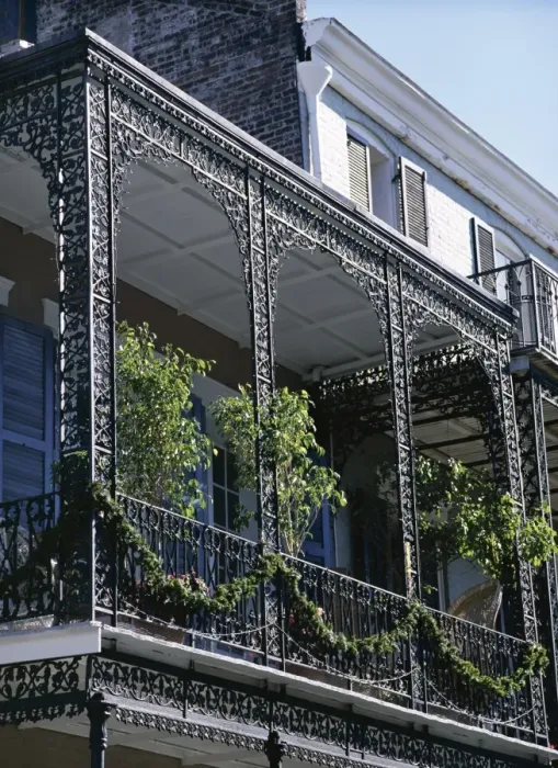 Framed Print : Wrought iron balcony Framed Print : Wrought iron balcony