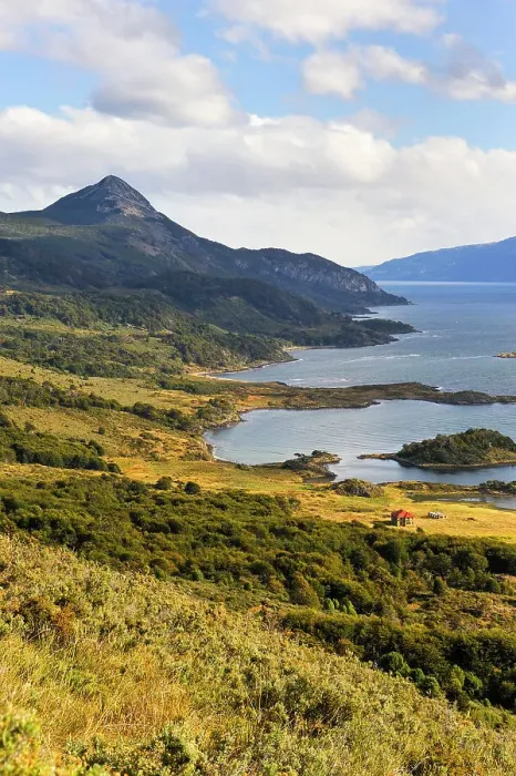 Framed Print : Wulaia Bay, Navarino island, Tierra del Fuego, Patagonia, Chile, South America Framed Print : Wulaia Bay, Navarino island, Tierra del Fuego, Patagonia, Chile, South America