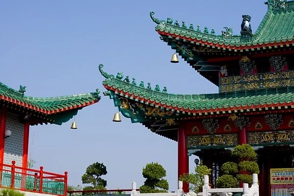 Wun Chuen Sin Koon temple, New Territories, Hong Kong, China, Asia