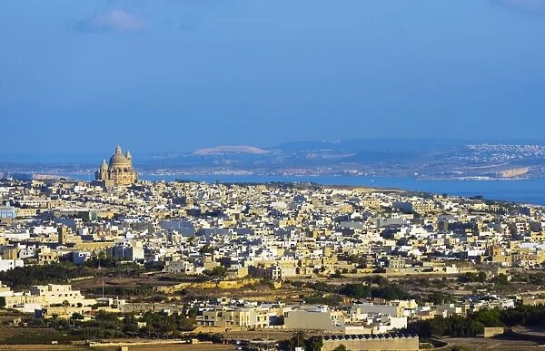 Xewkija Rotunda, Gozo Island, Malta, Mediterranean, Europe