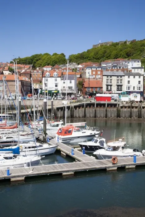 Framed Print : Yachts in the Harbour, Scarborough, North Yorkshire, Yorkshire, England, United Kingdom, Europe Framed Print : Yachts in the Harbour, Scarborough, North Yorkshire, Yorkshire, England, United Kingdom, Europe