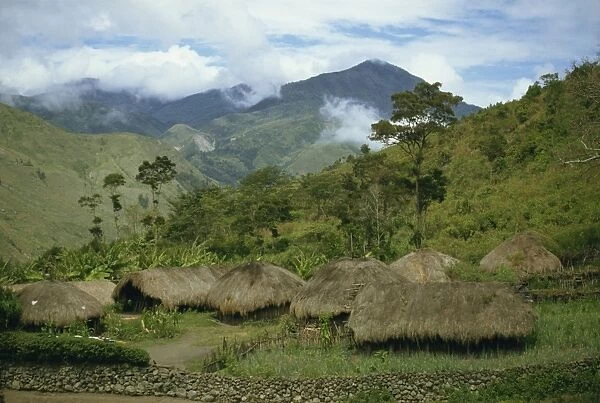 Yali village, Irian Jaya, Indonesia, Southeast Asia, Asia