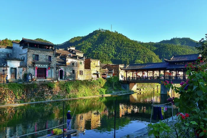 Framed Print : Yaoli ancient village, Jingdezhen, Jiangxi Province, China Framed Print : Yaoli ancient village, Jingdezhen, Jiangxi Province, China