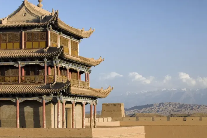Framed Print : Six hundred year old tower, Jiayuguan Fort, Jiayuguan, Gansu, China, Asia Framed Print : Six hundred year old tower, Jiayuguan Fort, Jiayuguan, Gansu, China, Asia