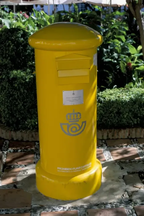 Framed Print : Yellow postbox Framed Print : Yellow postbox