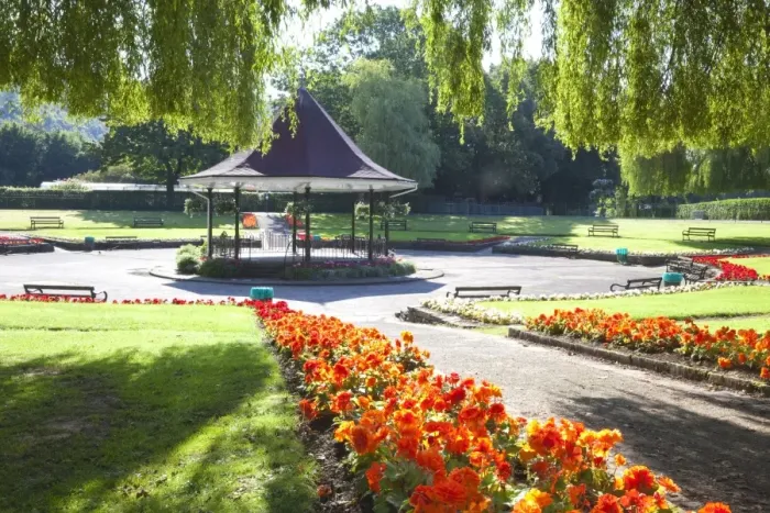 Framed Print : Ynysangharad Park, Pontypridd, Mid-Glamorgan, Wales, United Kingdom, Europe Framed Print : Ynysangharad Park, Pontypridd, Mid-Glamorgan, Wales, United Kingdom, Europe