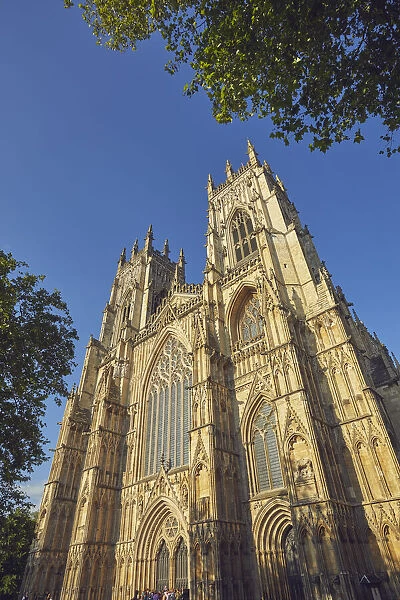 York Minster, the cathedral in the historic heart of the city of York, Yorkshire, England