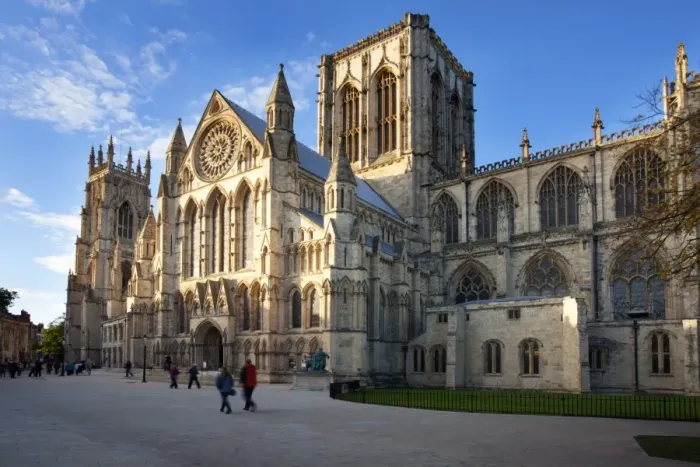 Framed Print : York Minster from Minster Piazza at sunset, York, Yorkshire, England, United Kingdom, Europe Framed Print : York Minster from Minster Piazza at sunset, York, Yorkshire, England, United Kingdom, Europe