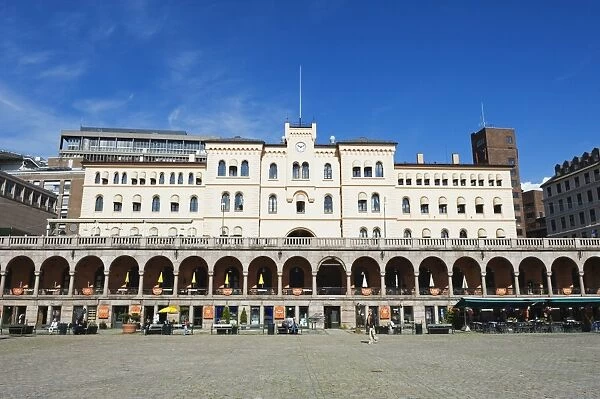 Youngstorget market square, Oslo, Norway, Scandinavia, Europe