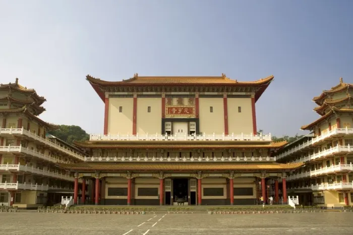 Framed Print : Yuanheng Buddhist temple, Kaohsiung, Taiwan, Asia