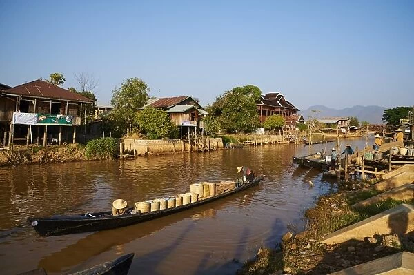 Ywama village, Inle Lake, Shan State, Myanmar (Burma), Asia