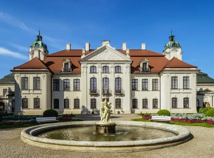 Framed Print : Zamoyski Palace in Kozlowka, Lublin Voivodeship, Poland, Europe Framed Print : Zamoyski Palace in Kozlowka, Lublin Voivodeship, Poland, Europe