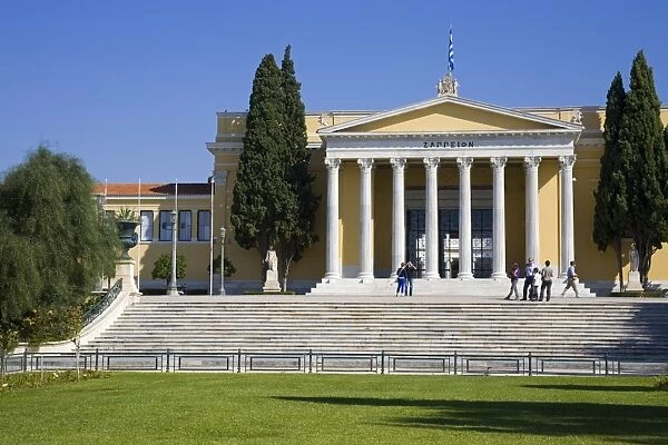 Zappeion Palace in the National Garden, Athens, Greece, Europe
