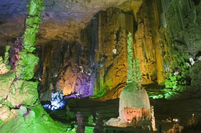 Framed Print : Zhijin Cave, the largest in China at 10 km long and 150 high, Guizhou Province Framed Print : Zhijin Cave, the largest in China at 10 km long and 150 high, Guizhou Province
