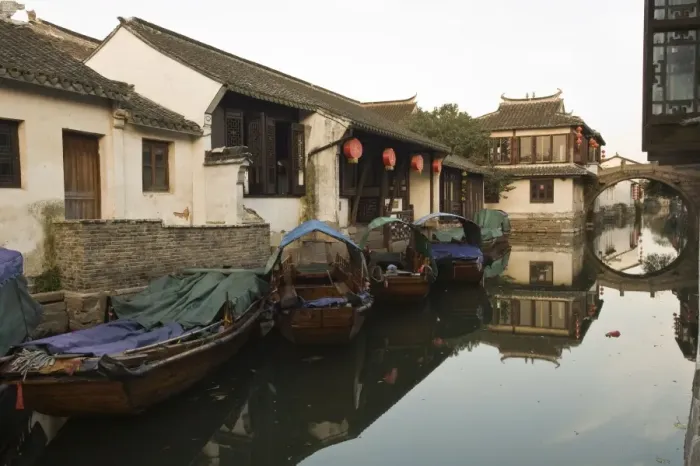 Framed Print : Zhouzhuang, Jiangsu, China, Asia Framed Print : Zhouzhuang, Jiangsu, China, Asia