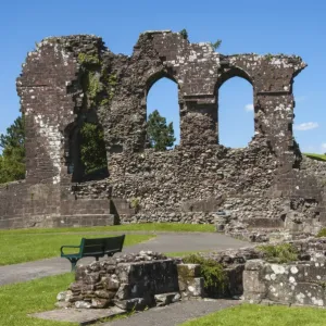 The 12th century Egremont Castle, West Cumberland, Cumbria, England, United Kingdom