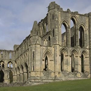 The 13th century Rievaulx Abbey, North Yorkshire, England, United Kingdom, Europe