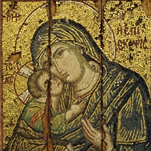 A 14th century icon of the Virgin Episkepis