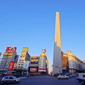 9 de Julio Avenue, Plaza de la Republica and Obelisco de Buenos Aires, City of Buenos Aires