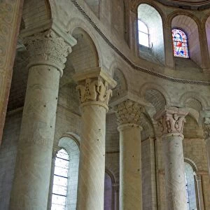 Abbey church of Saint-Savin sur Gartempe, known as the Romanesque Sistine Chapel