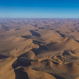 Aerial of the Namib Desert, Namibia, Africa