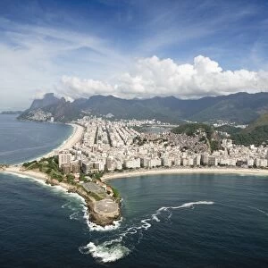 Aerial, Rio de Janeiro, Brazil, South America