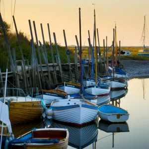 Agar Creek, Blakeney, Norfolk, England, United Kingdom, Europe