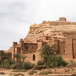 Ait Benhaddou Kasbah (mud fortress), UNESCO World Heritage Site, Ouarzazate