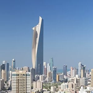 The Al Hamra building, tallest building in Kuwait completed in 2011, Kuwait City, Kuwait, Middle East