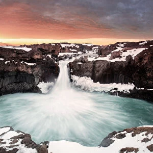 Aldeyjarfoss is a less touristy spot in Iceland, although that will change