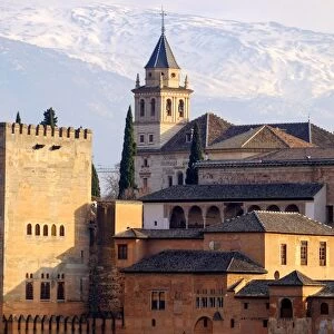 The Alhambra, UNESCO World Heritage Site, Granada, Andalucia, Spain, Europe