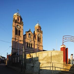 Ambozontany Cathedral, Fianarantsoa Haute Ville, old town, central area, Madagascar
