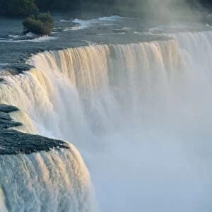 The American Falls at the Niagara Falls