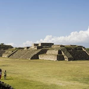 The ancient Zapotec city of Monte Alban