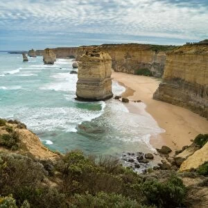 The Twelve Apostles geological formation a couple hours from Melbourne, Victoria
