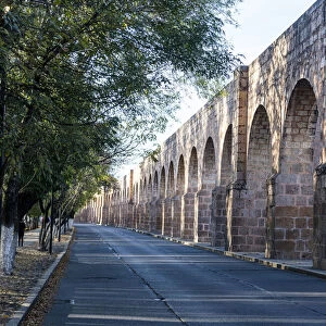 Aqueduct in Morelia, UNESCO World Heritage Site, Michoacan, Mexico, North America