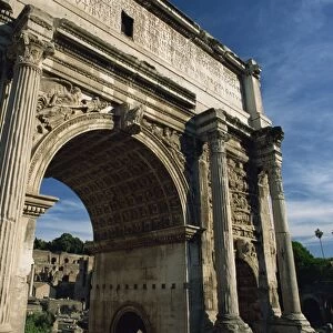 The arch of Septimus Severus