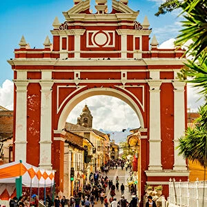 Arco de Triunfo, Ayacucho, Peru, South America