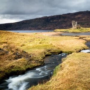 Ardvreck Castle, Sutherland, Highlands, Scotland, United Kingdom, Europe