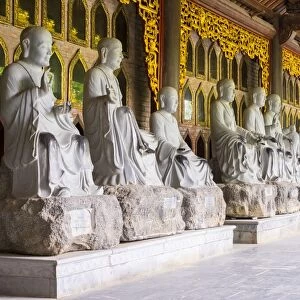 Arhat statues at Bai Dinh Temple (Chua Bai Dinh), Gia Vien District, Ninh Binh Province